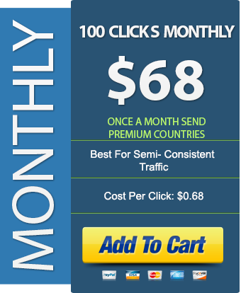 100 Top Tier Solo Ad Clicks Monthly $68